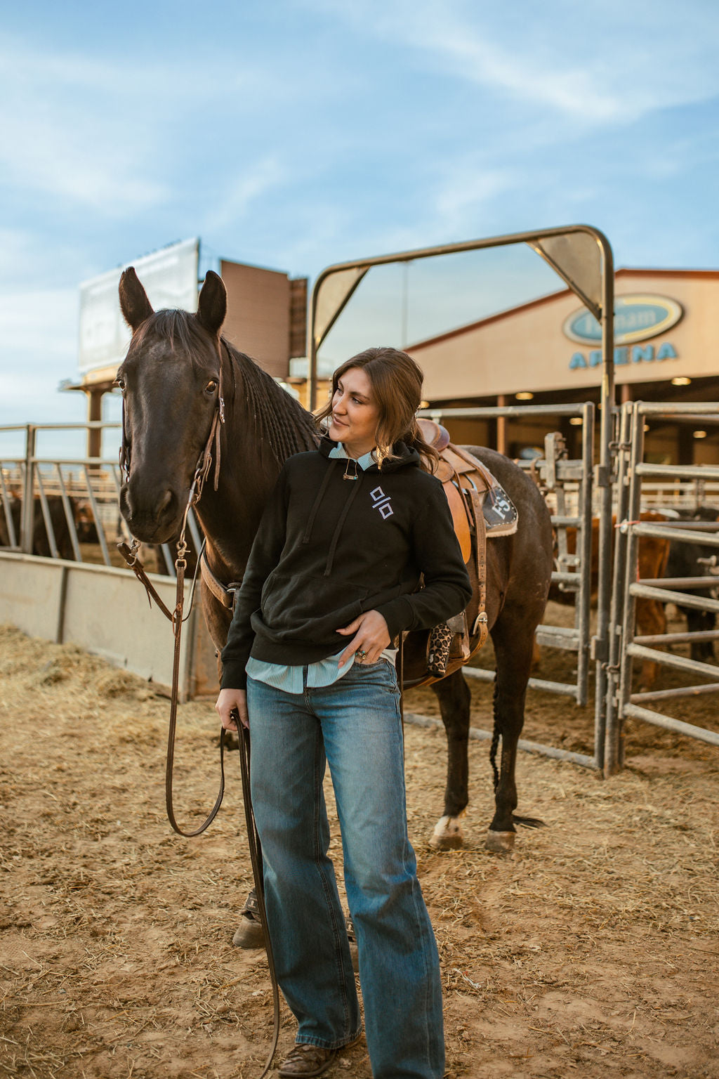 Diamonds Split Ranch Sweatshirt